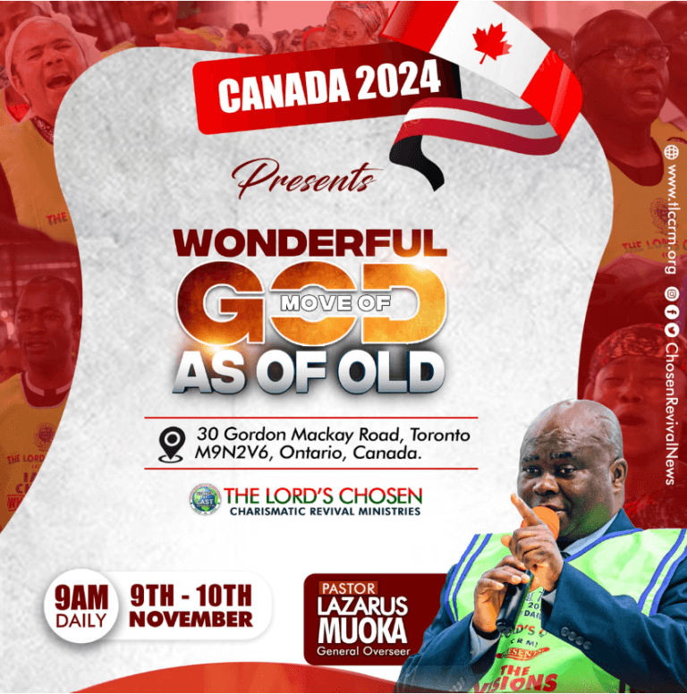 Wonderful Move of God As of Old 2024 Revival Crusade in Toronto, Ontario